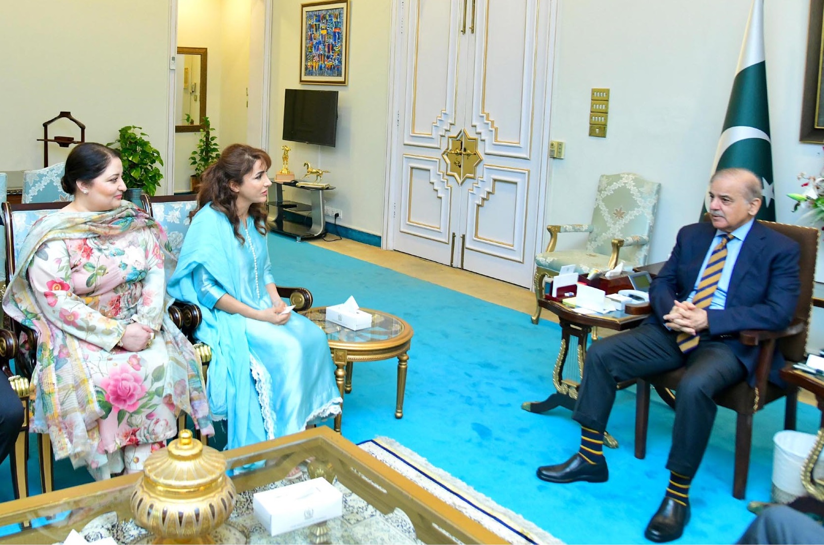 Prime Minister Shehbaz Sharif congratulated Naila Kiani on becoming the first Pakistani woman to conquer 11 peaks, above 8,000 meters, calling it a proud moment for Pakistan. He also congratulated her for recently scaling 8,485 meters fifth-highest peak Mount Makalu.