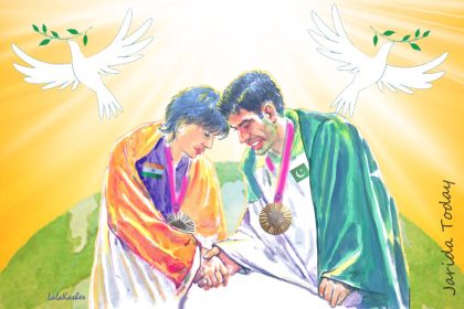 Cartoon by Abdul Raheem Kasher