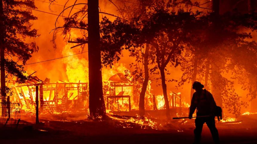 Multiple wildfires force mass evacuations in western US