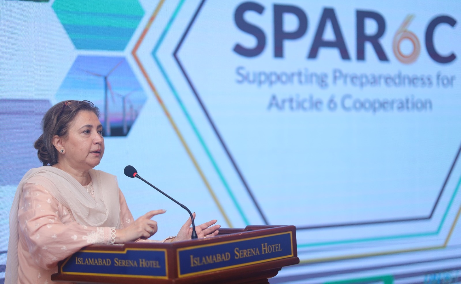 A two-day workshop at Serena Hotel in Islamabad